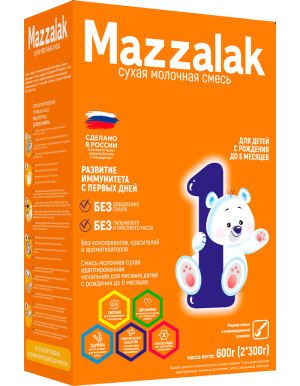 Маззалак 1 600г (2*300 г)