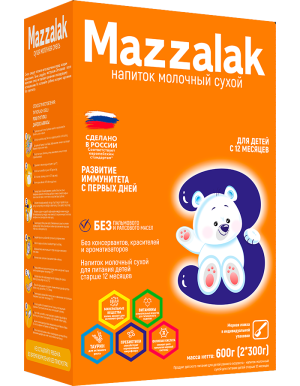 Маззалак 3 600г (2*300 г)